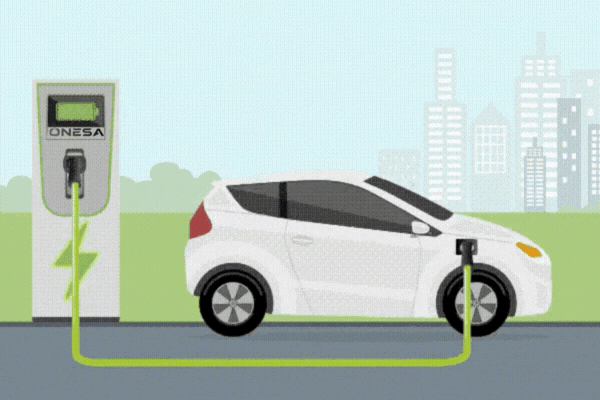 Onesa elektrikli arac sarj istasyonu